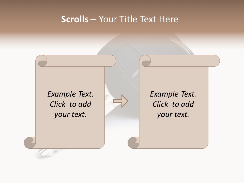 Security Technology Silver PowerPoint Template