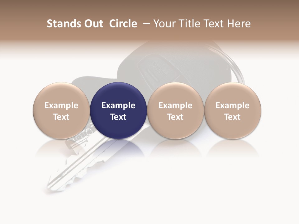 Security Technology Silver PowerPoint Template