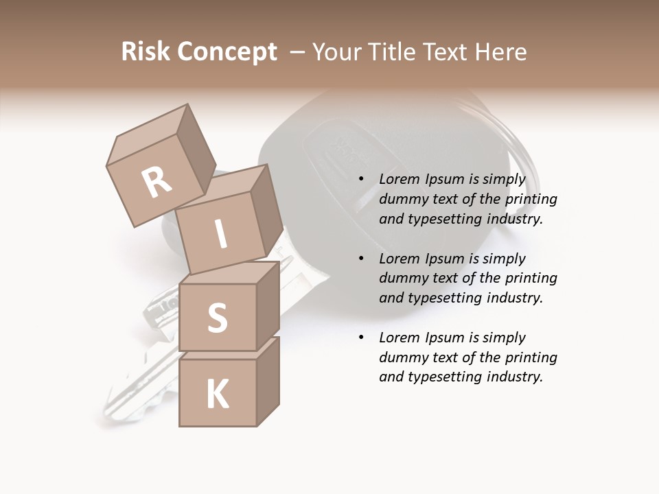 Security Technology Silver PowerPoint Template