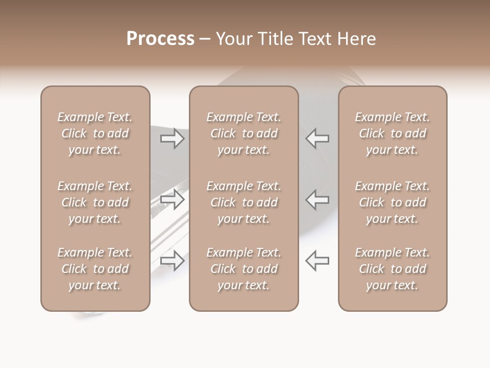 Security Technology Silver PowerPoint Template