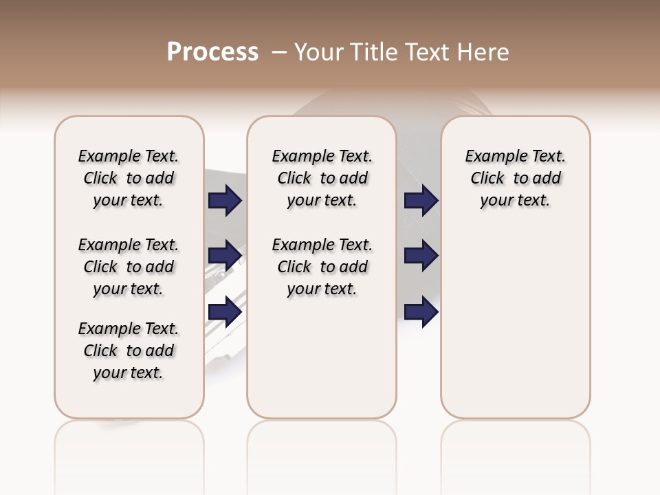 Security Technology Silver PowerPoint Template