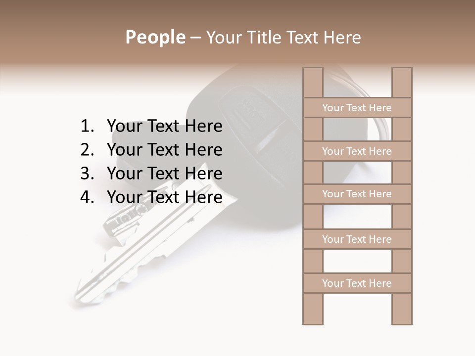 Security Technology Silver PowerPoint Template