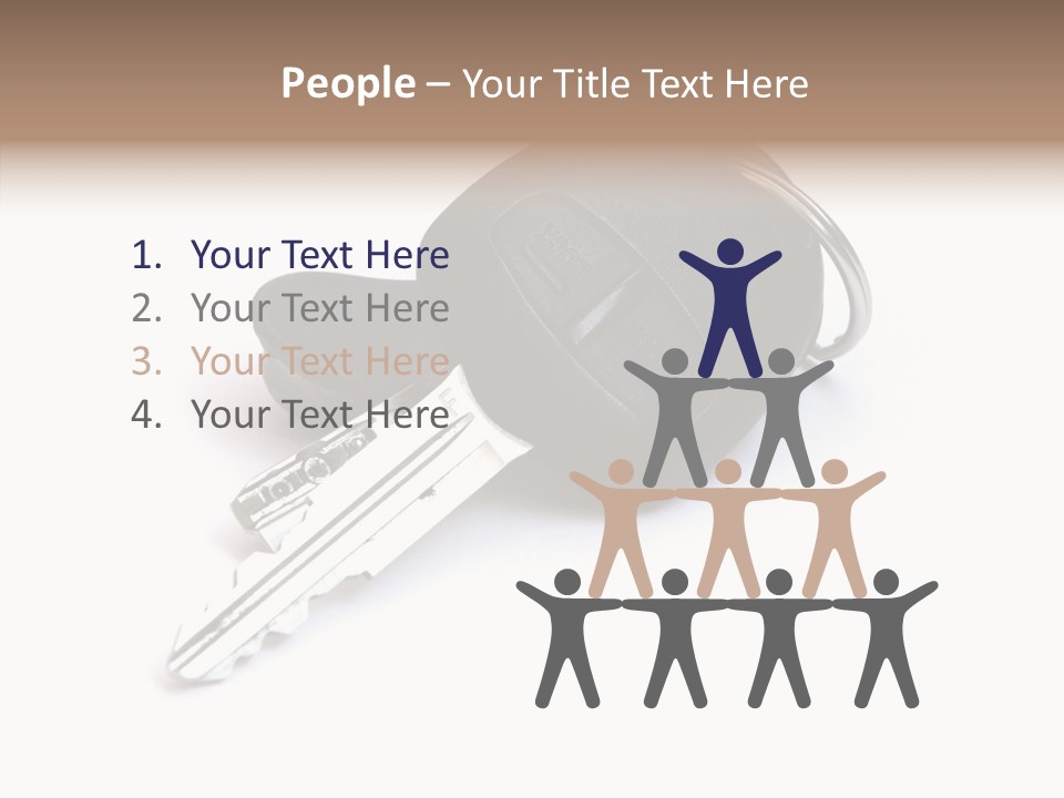 Security Technology Silver PowerPoint Template