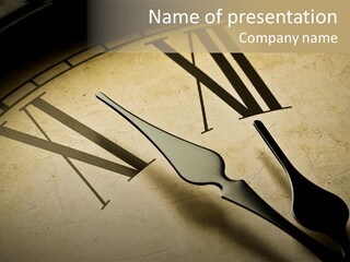 Rusty Classical Elegant PowerPoint Template