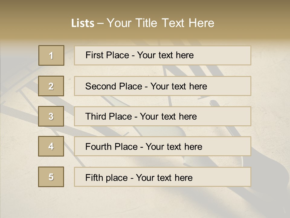 Rusty Classical Elegant PowerPoint Template