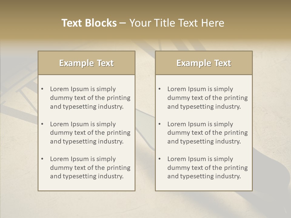 Rusty Classical Elegant PowerPoint Template