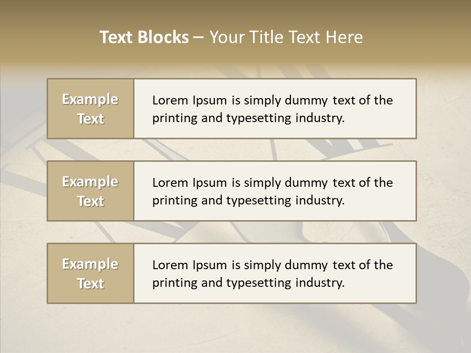 Rusty Classical Elegant PowerPoint Template