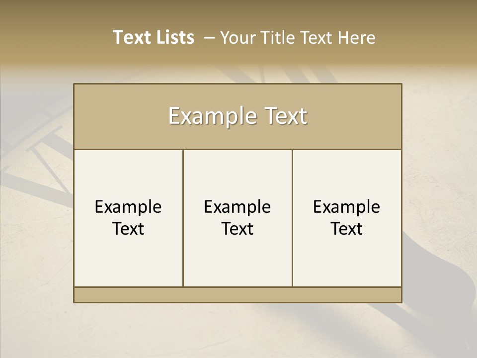 Rusty Classical Elegant PowerPoint Template
