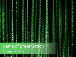 Digital Science Programming PowerPoint Template