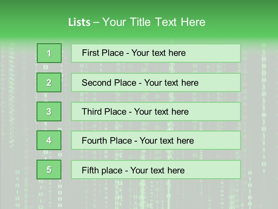 Digital Science Programming PowerPoint Template