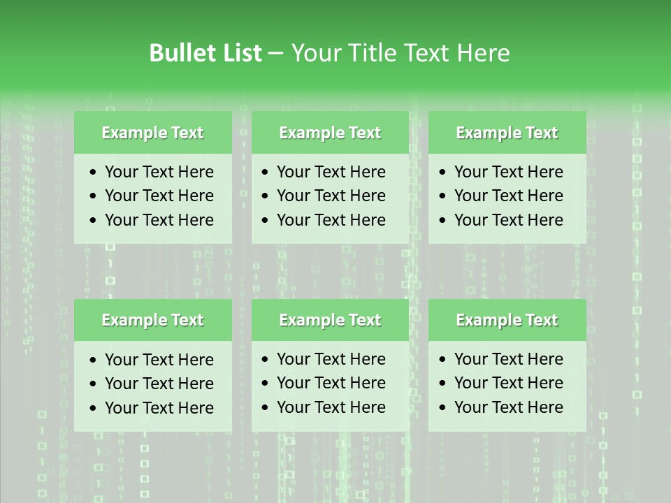 Digital Science Programming PowerPoint Template