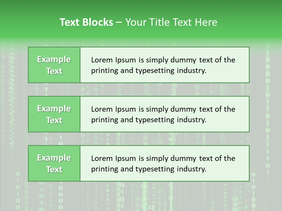 Digital Science Programming PowerPoint Template