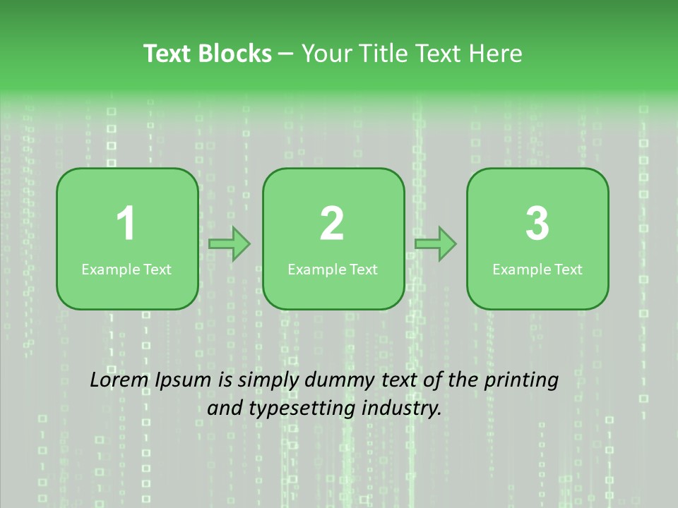 Digital Science Programming PowerPoint Template