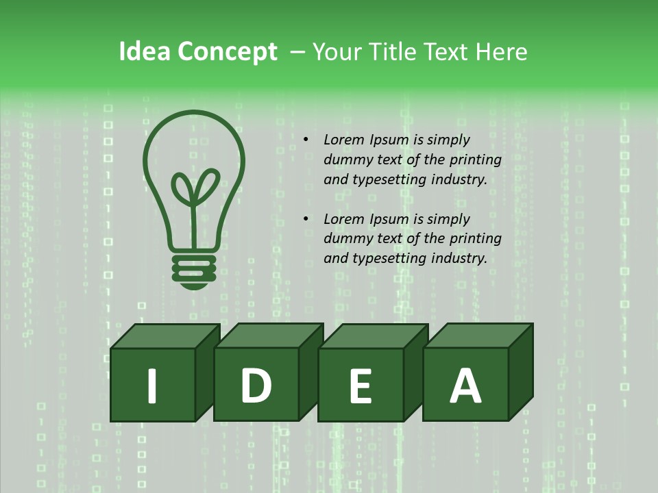 Digital Science Programming PowerPoint Template
