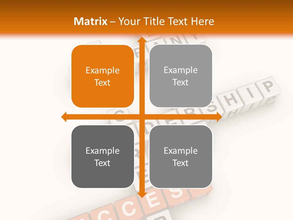 Cube Discovery Aspirations PowerPoint Template