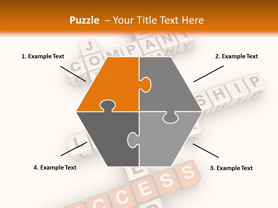 Cube Discovery Aspirations PowerPoint Template