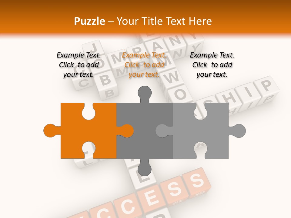 Cube Discovery Aspirations PowerPoint Template