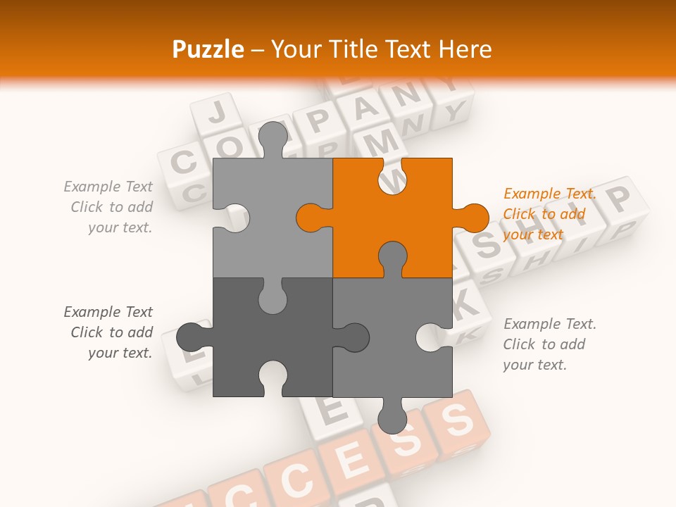 Cube Discovery Aspirations PowerPoint Template