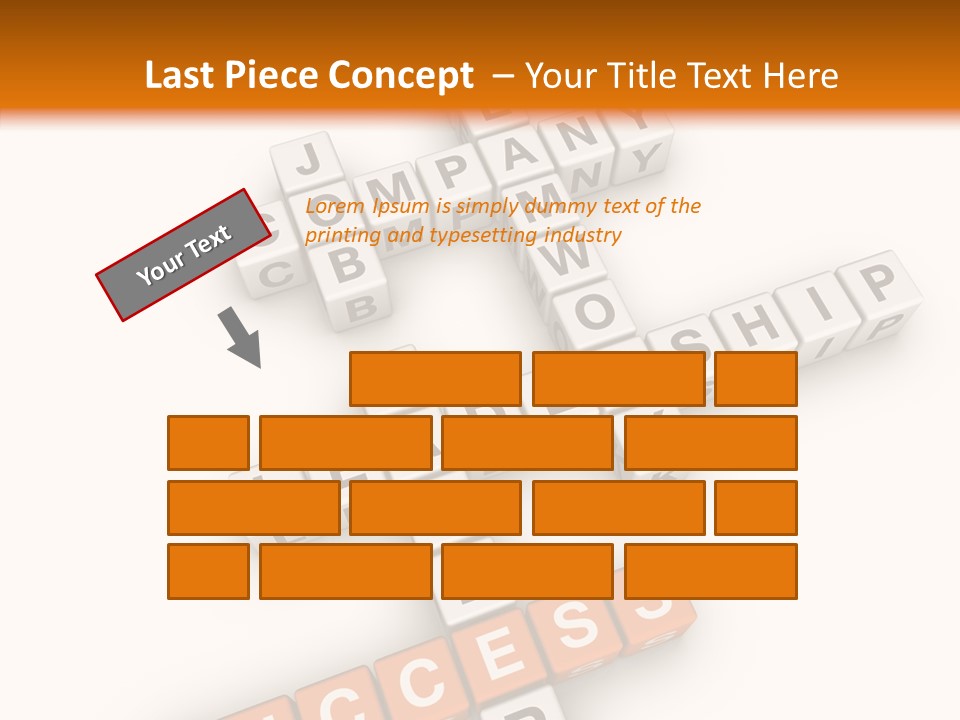 Cube Discovery Aspirations PowerPoint Template