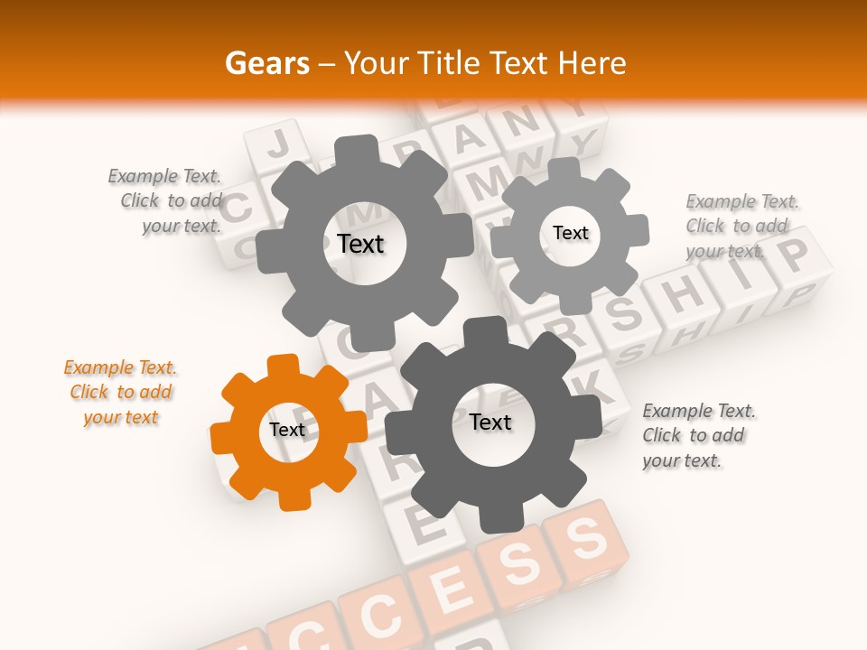 Cube Discovery Aspirations PowerPoint Template