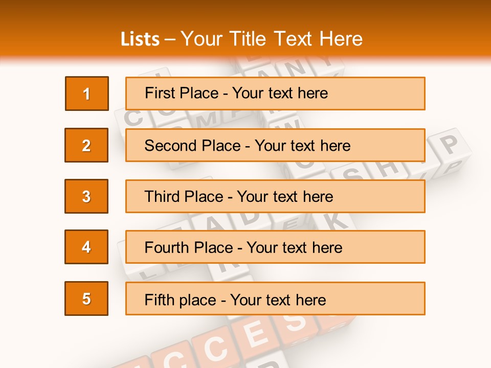 Cube Discovery Aspirations PowerPoint Template