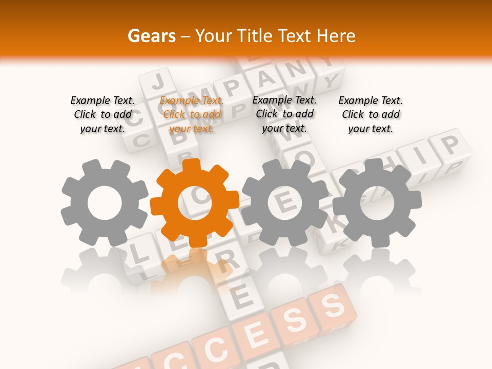 Cube Discovery Aspirations PowerPoint Template