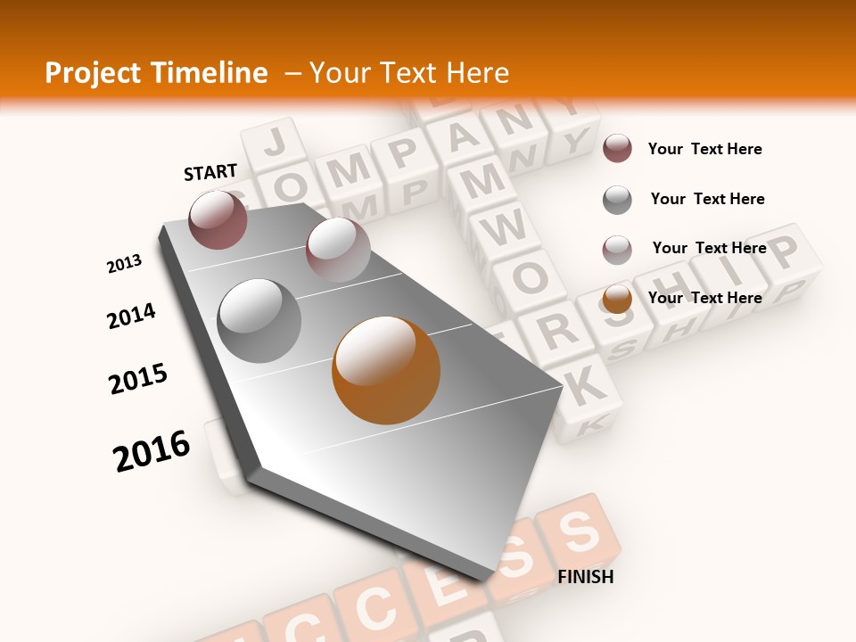 Cube Discovery Aspirations PowerPoint Template