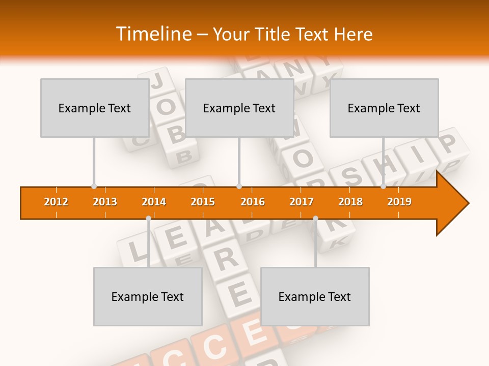 Cube Discovery Aspirations PowerPoint Template