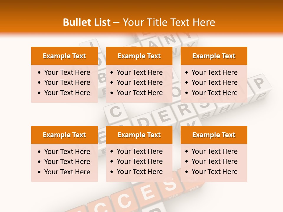 Cube Discovery Aspirations PowerPoint Template