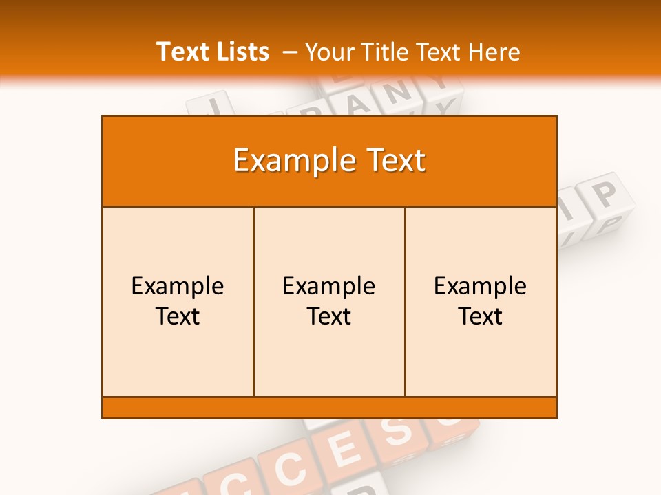 Cube Discovery Aspirations PowerPoint Template
