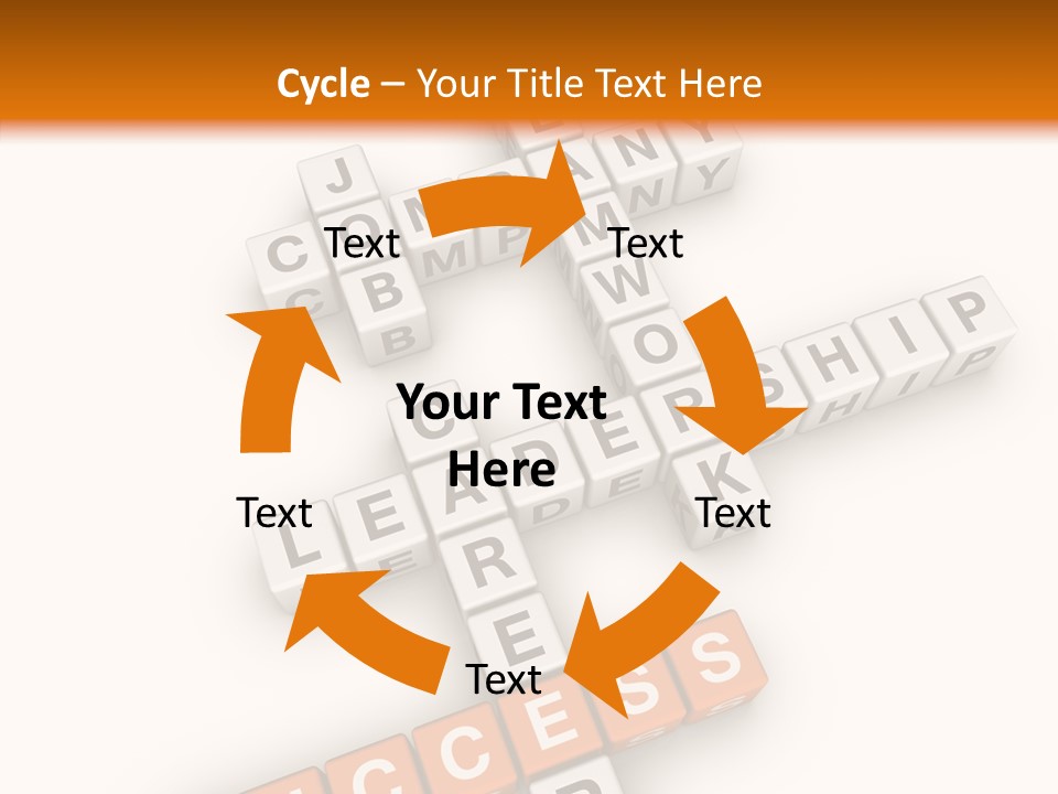 Cube Discovery Aspirations PowerPoint Template