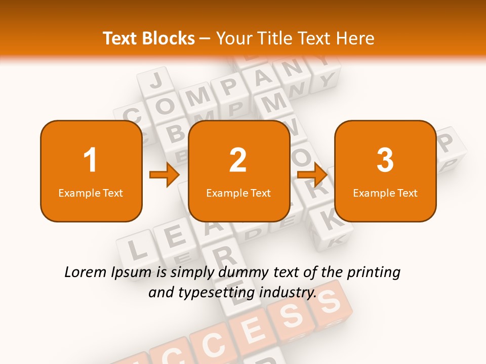 Cube Discovery Aspirations PowerPoint Template