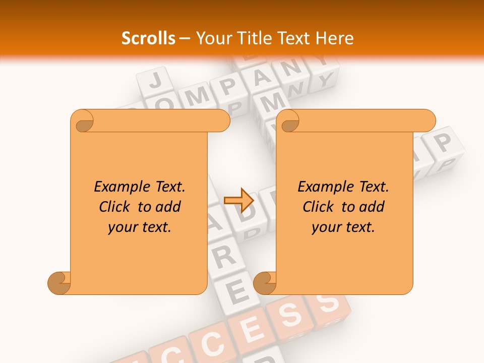 Cube Discovery Aspirations PowerPoint Template