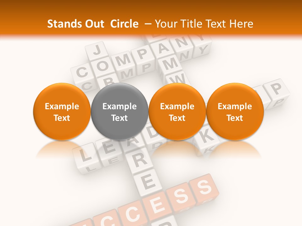 Cube Discovery Aspirations PowerPoint Template