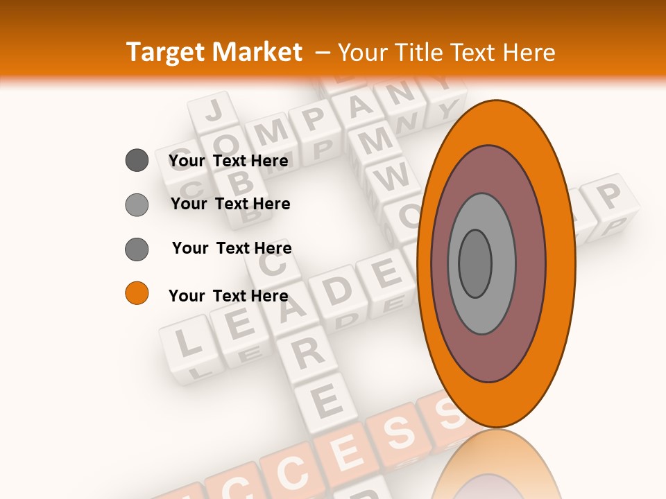 Cube Discovery Aspirations PowerPoint Template