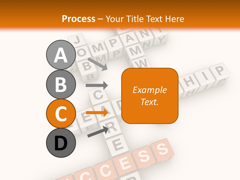 Cube Discovery Aspirations PowerPoint Template