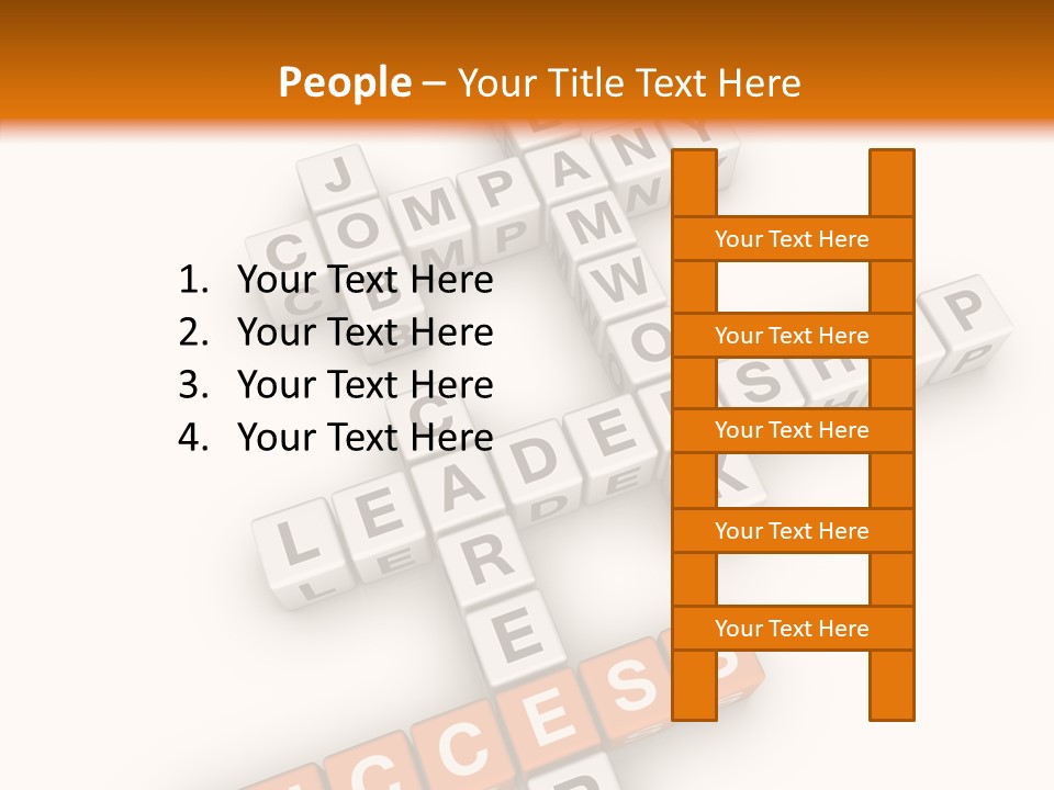 Cube Discovery Aspirations PowerPoint Template