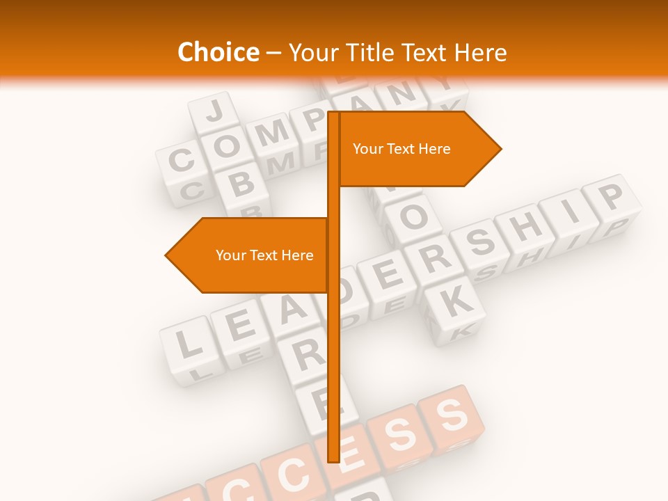 Cube Discovery Aspirations PowerPoint Template