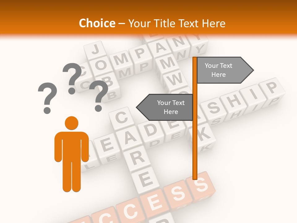 Cube Discovery Aspirations PowerPoint Template