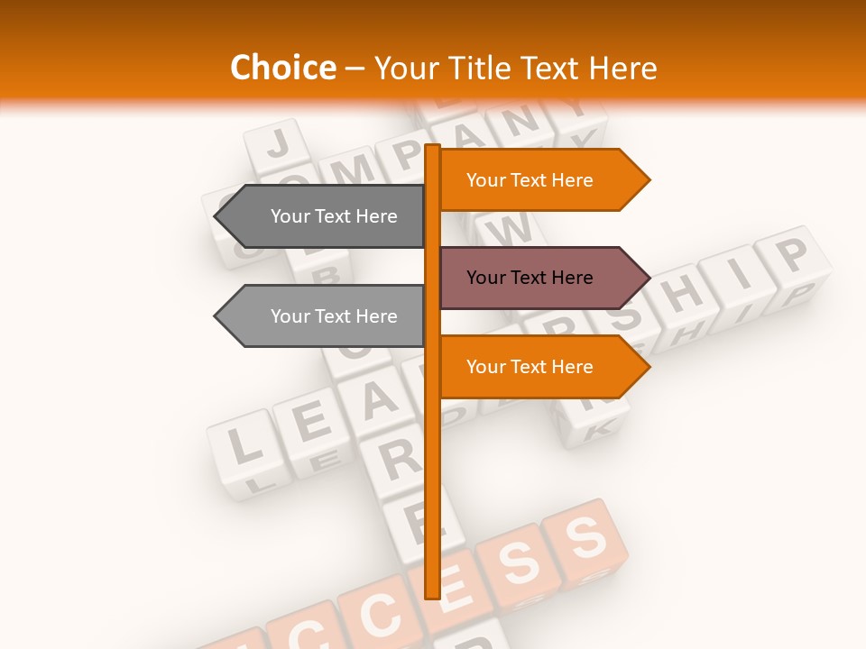 Cube Discovery Aspirations PowerPoint Template