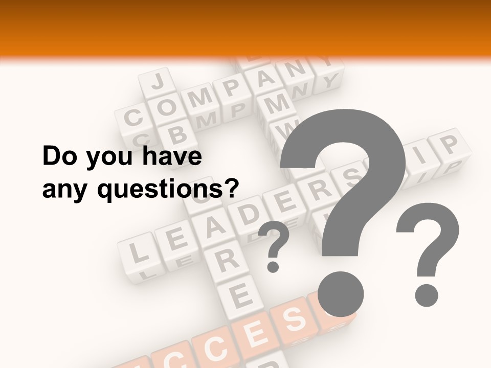 Cube Discovery Aspirations PowerPoint Template