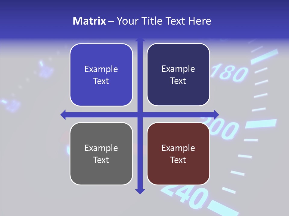 Car Race High PowerPoint Template