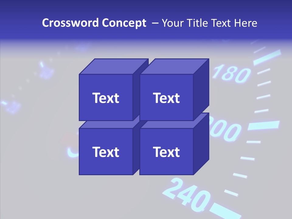 Car Race High PowerPoint Template