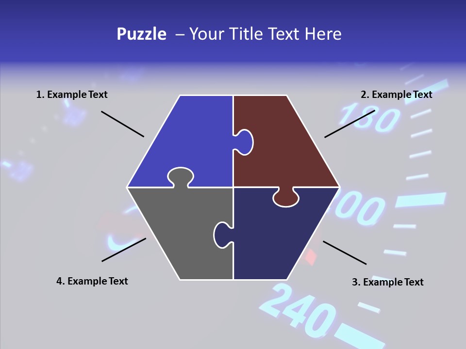 Car Race High PowerPoint Template