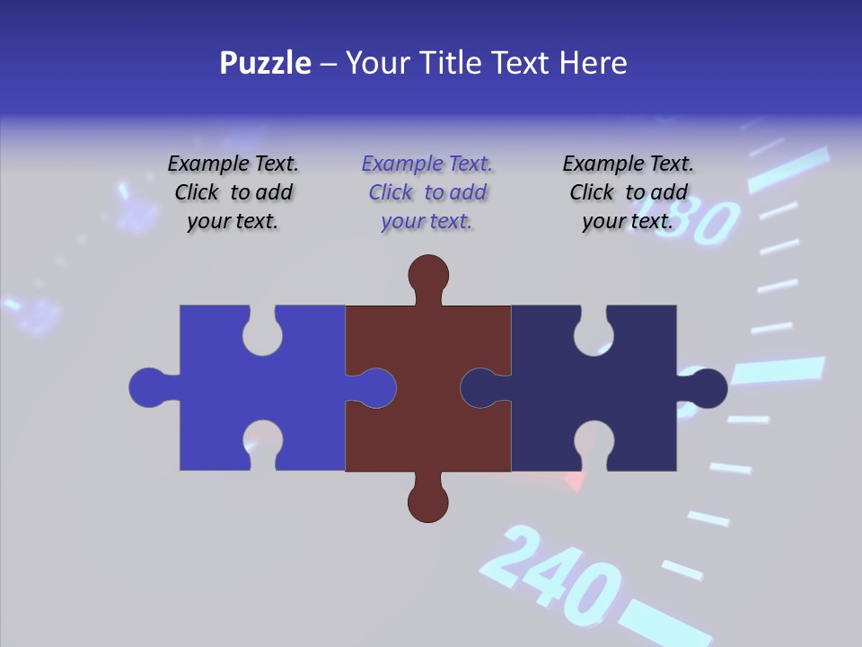 Car Race High PowerPoint Template