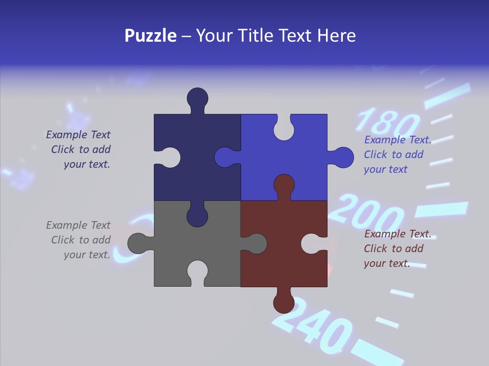 Car Race High PowerPoint Template