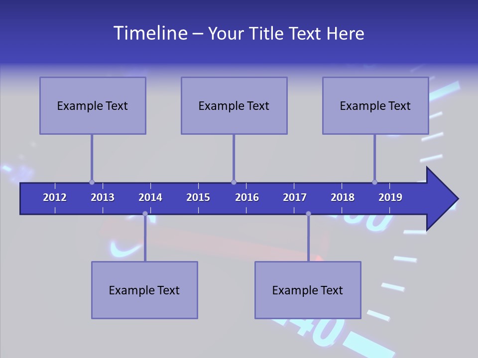Car Race High PowerPoint Template