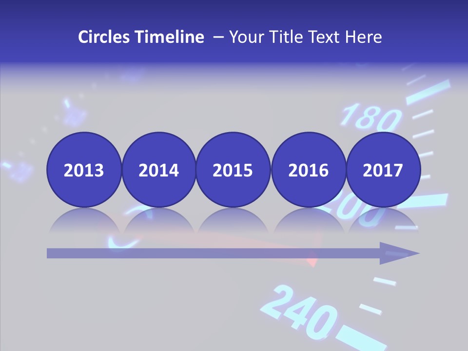 Car Race High PowerPoint Template