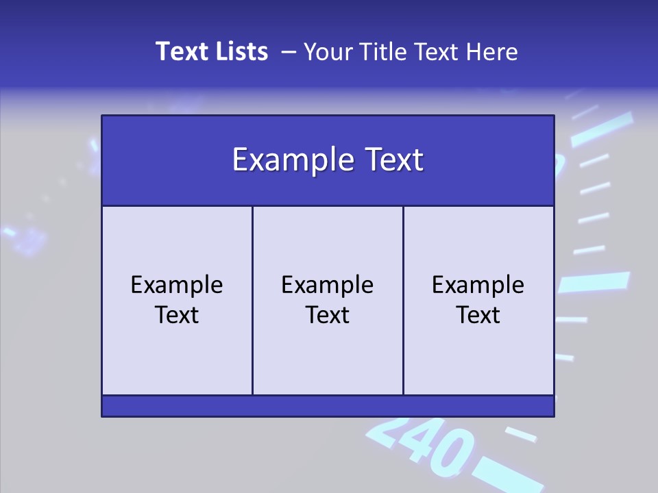 Car Race High PowerPoint Template