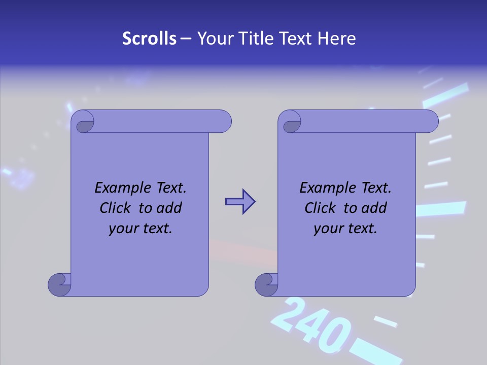 Car Race High PowerPoint Template